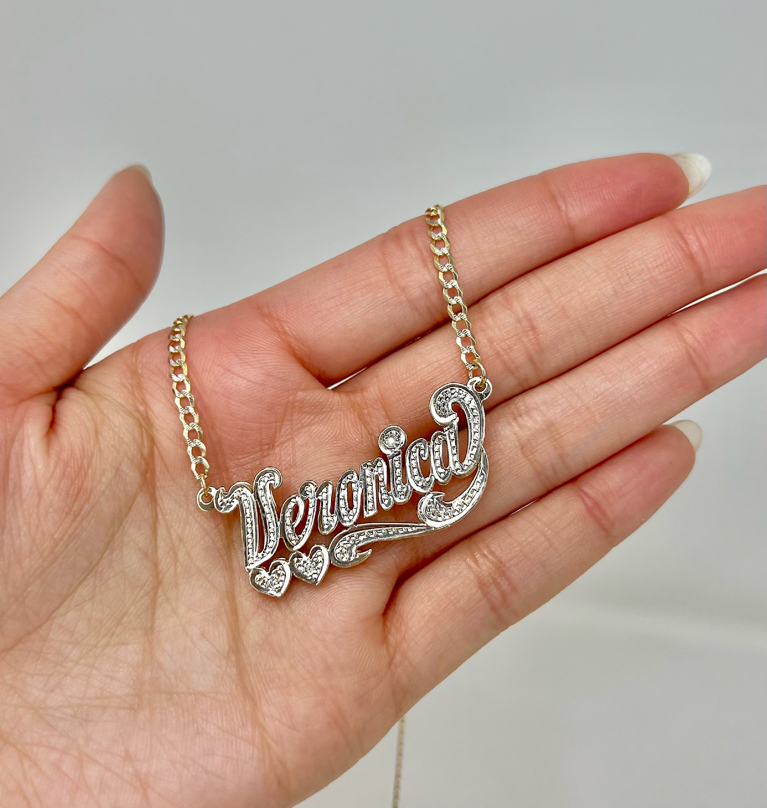 Veronica on sale name necklace