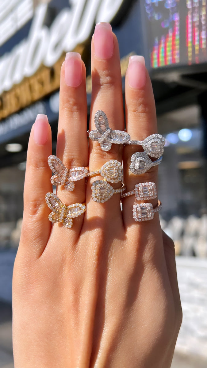 Diamond Butterly Ring Elizabeth Co. NYC